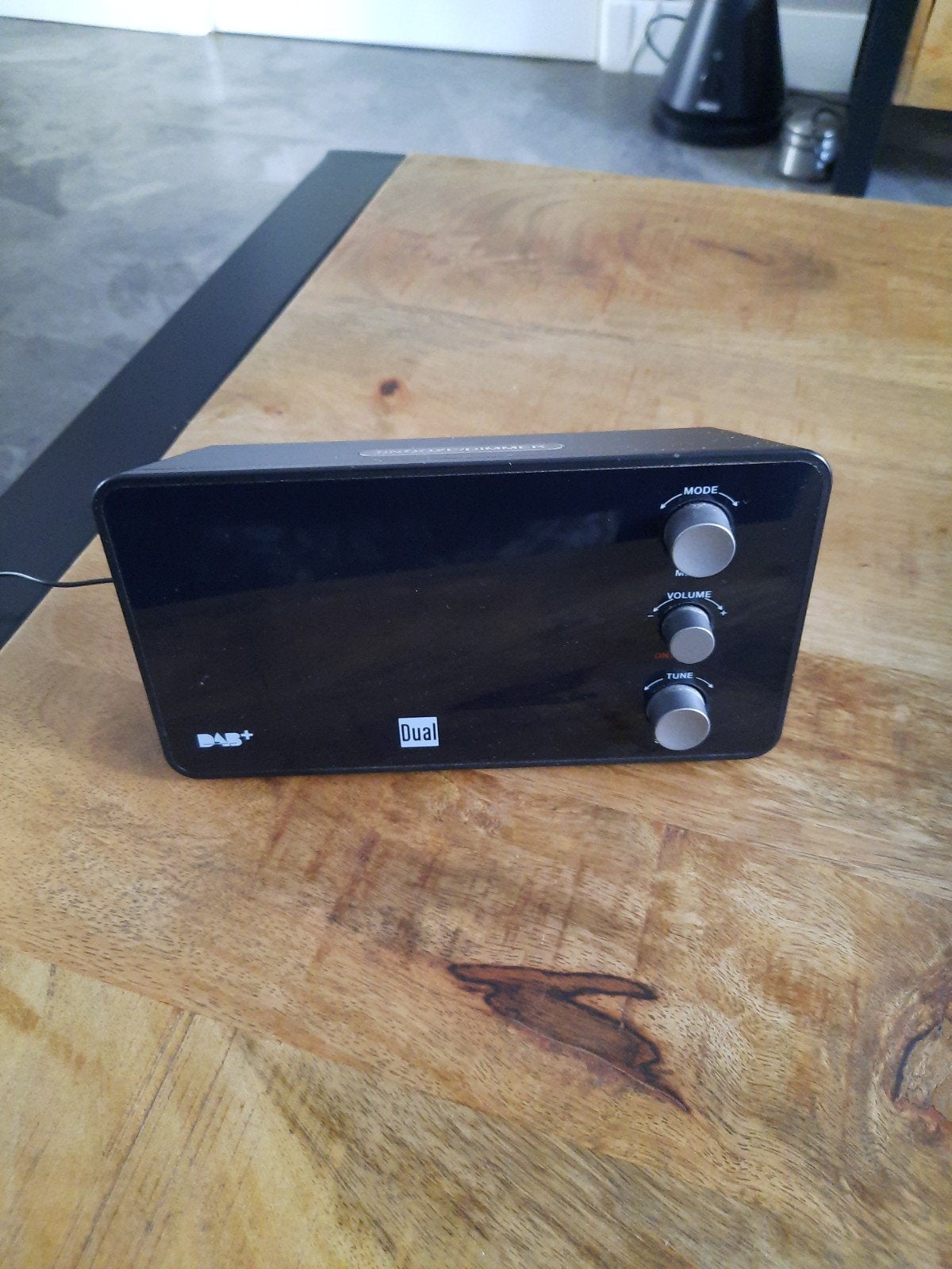 Dual DAB+ FM Radio-wekker - Mooie heldere weergave, Ophalen of Verzenden, Zo goed als nieuw, Radio