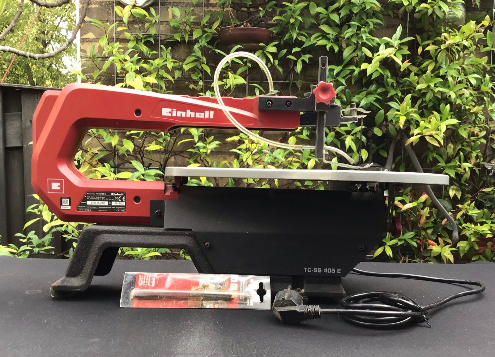 Einhell TC-SS 405 E Figuurzaag - Zo goed als nieuw, Doe-het-zelf en Verbouw, Gereedschap | Zaagmachines, Ophalen, Minder dan 30 mm