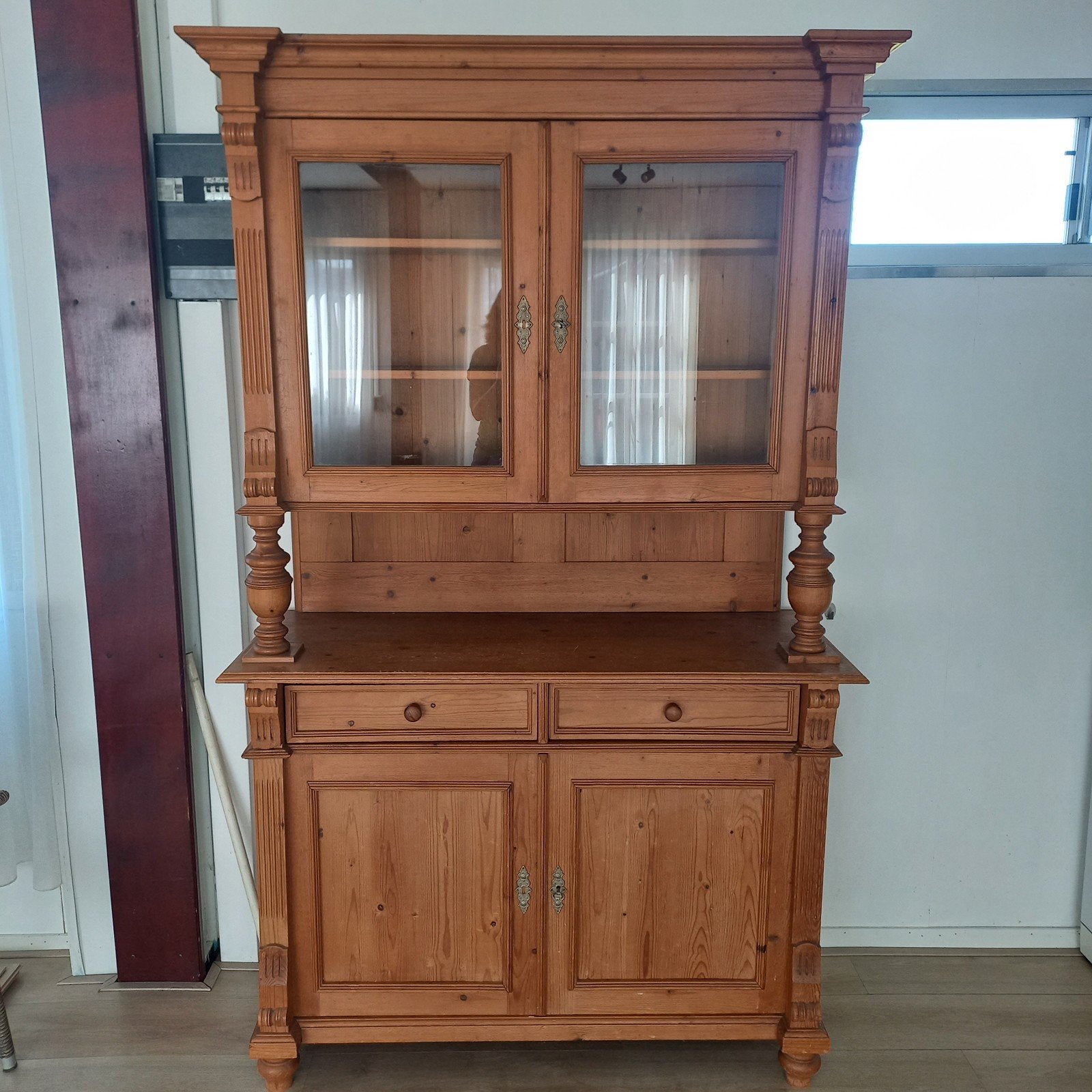 Grenen buffetkast, Huis en Inrichting, Kasten | Buffetkasten, Ophalen, Gebruikt, 25 tot 50 cm, Met deur(en)