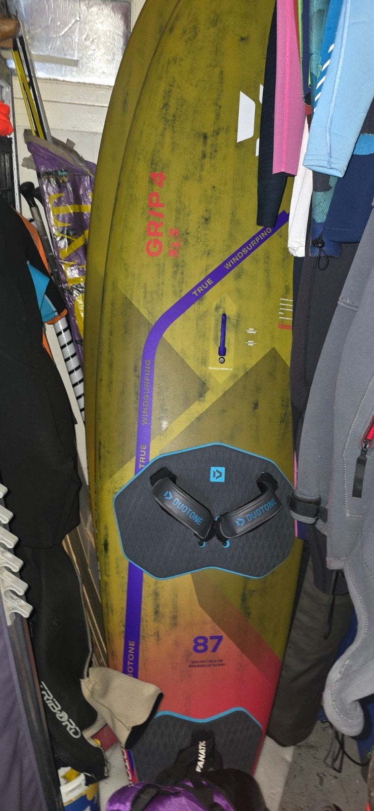 Duotone Windsurf  Zeilen, boards en Meer!, Watersport en Boten, Met vin(nen), Gebruikt, 5 tot 6.5 m², Minder dan 250 cm