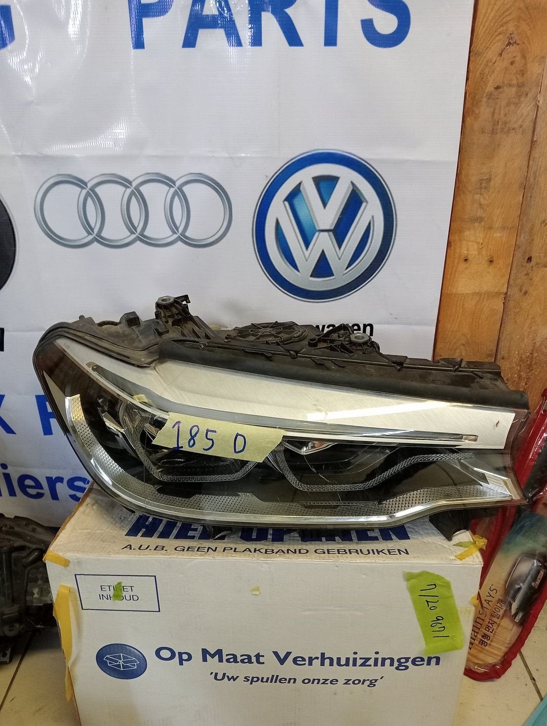 Koplamp BMW 5 Serie G30 G31 Adaptive Led Rechts 7439194-04, Gebruikt, -, -, Ophalen of Verzenden
