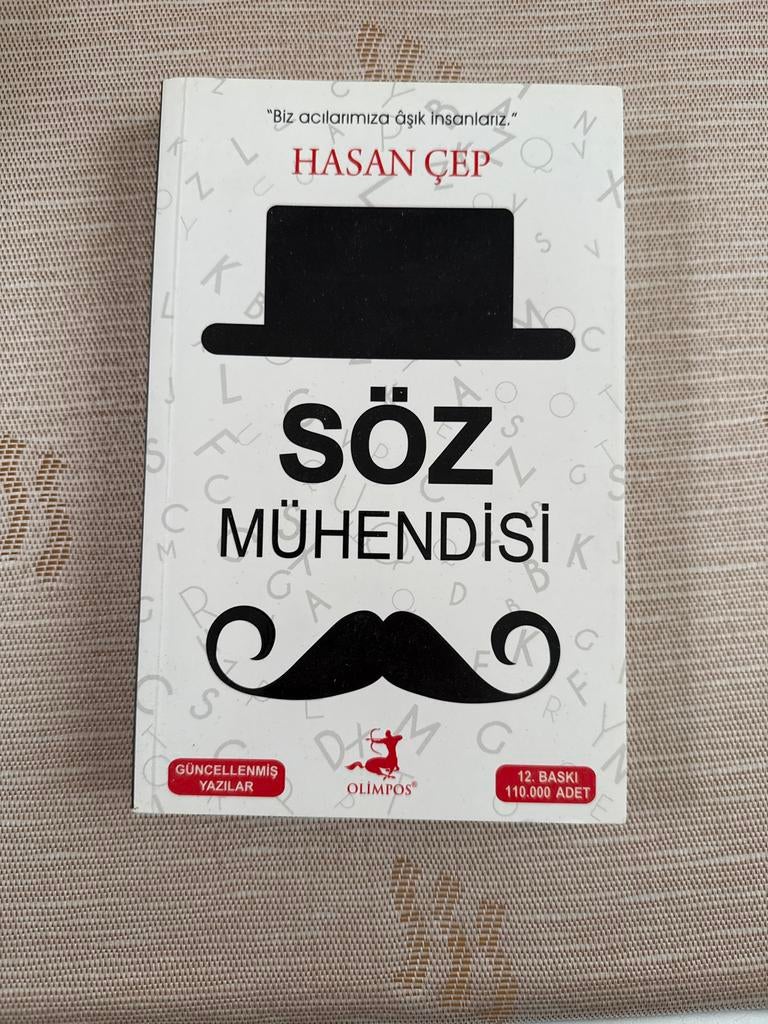 Söz Mühendisi - Hasan Çep (Turks boek), Ophalen of Verzenden, Zo goed als nieuw