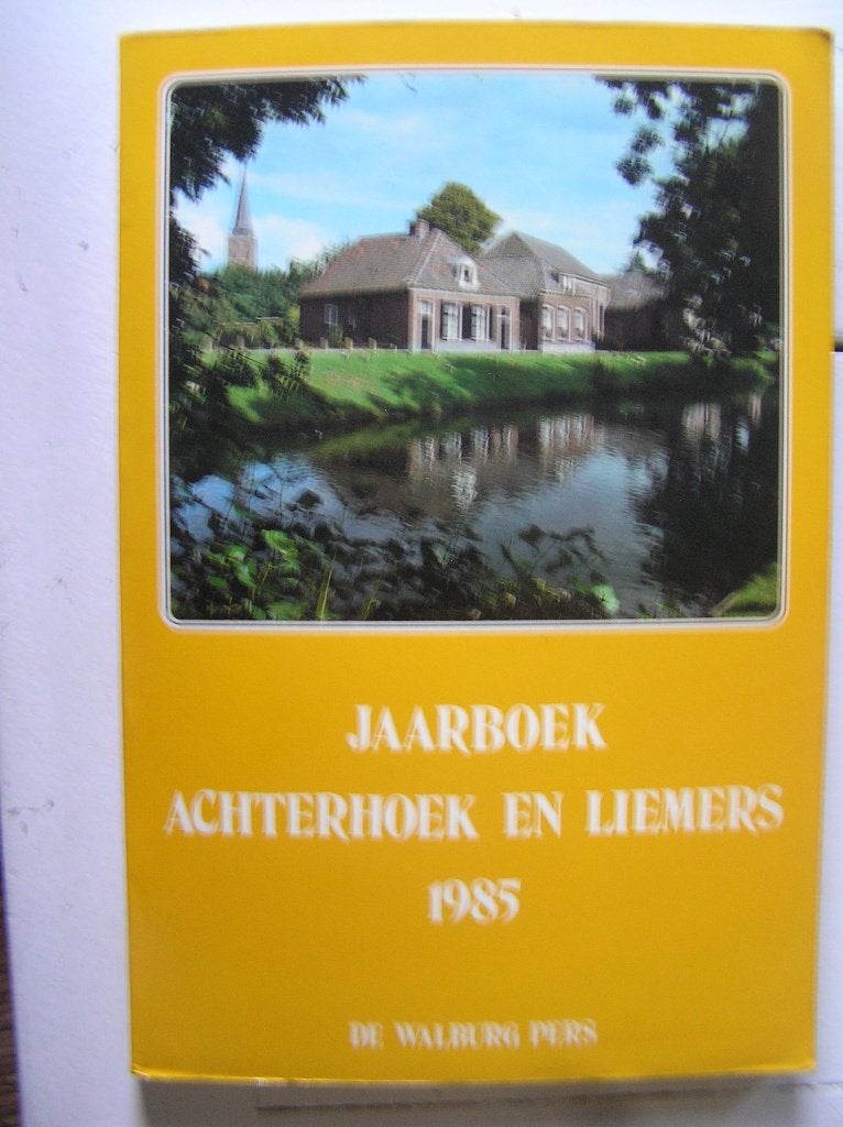 Jaarboek Achterhoek en Liemers. Deel 8, 1985., Ophalen of Verzenden, Zo goed als nieuw