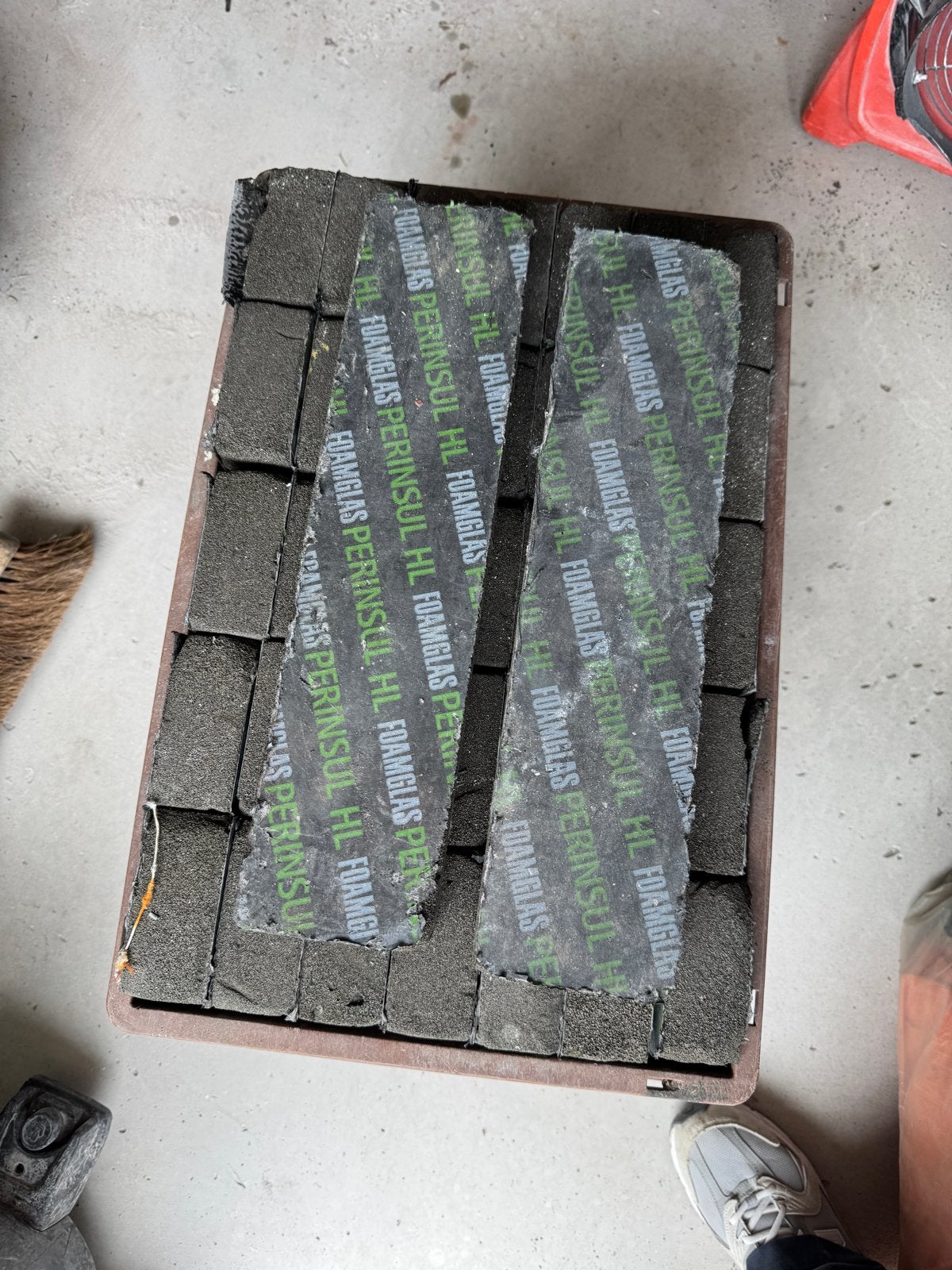 Foamglas Perinsul HL isolatieblokken - Kist vol, Overige materialen, Ophalen of Verzenden, Vloerisolatie, 8 tot 12 cm