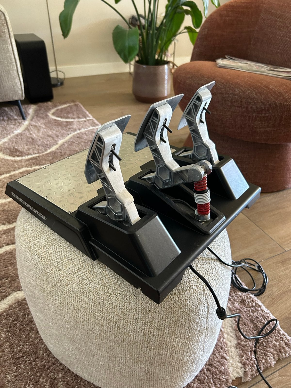 Thrustmaster T-LCM Loadcell Pedalen, Ophalen of Verzenden, Zo goed als nieuw, Thrustmaster, PC