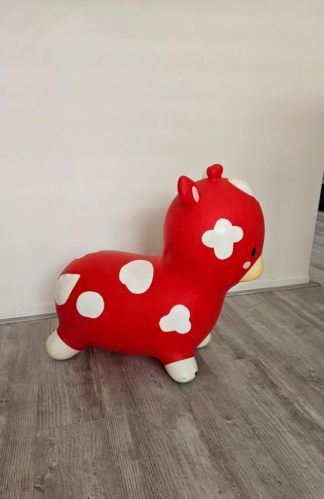 Tryco Wendy de Koe Rood met Wit Skippydier Kunststof, Kinderen en Baby's, Speelgoed | Overig, Gebruikt, Jongen of Meisje, Ophalen