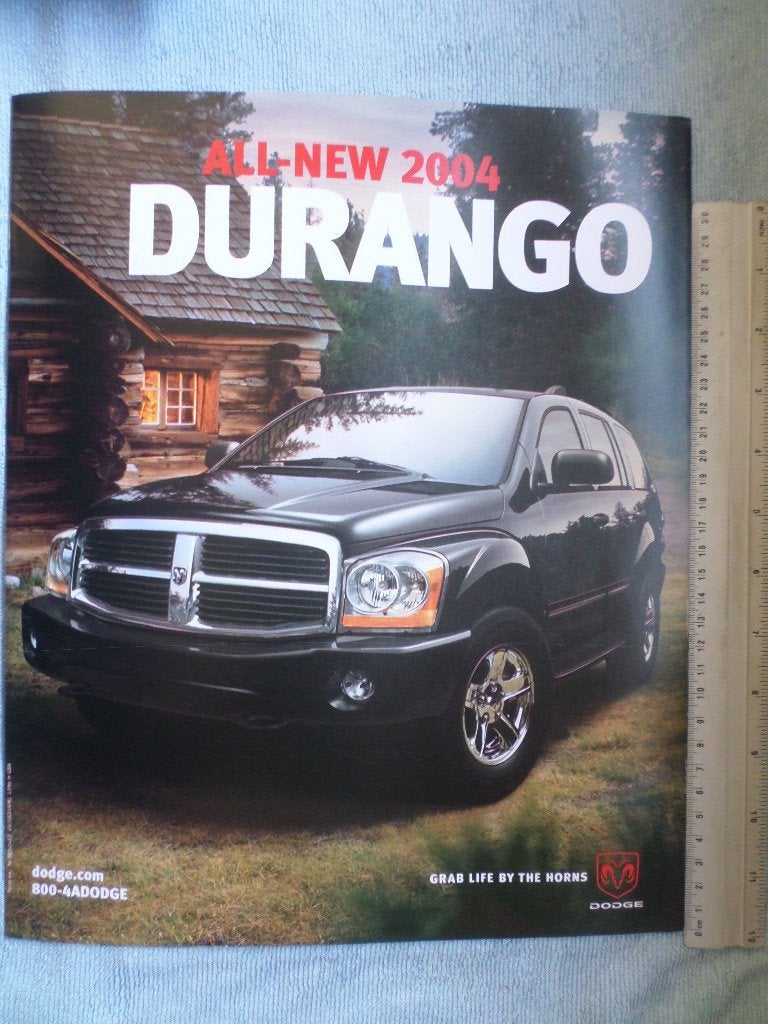 Dodge Durango 2004 Brochure, Ophalen of Verzenden, Zo goed als nieuw, Overige merken
