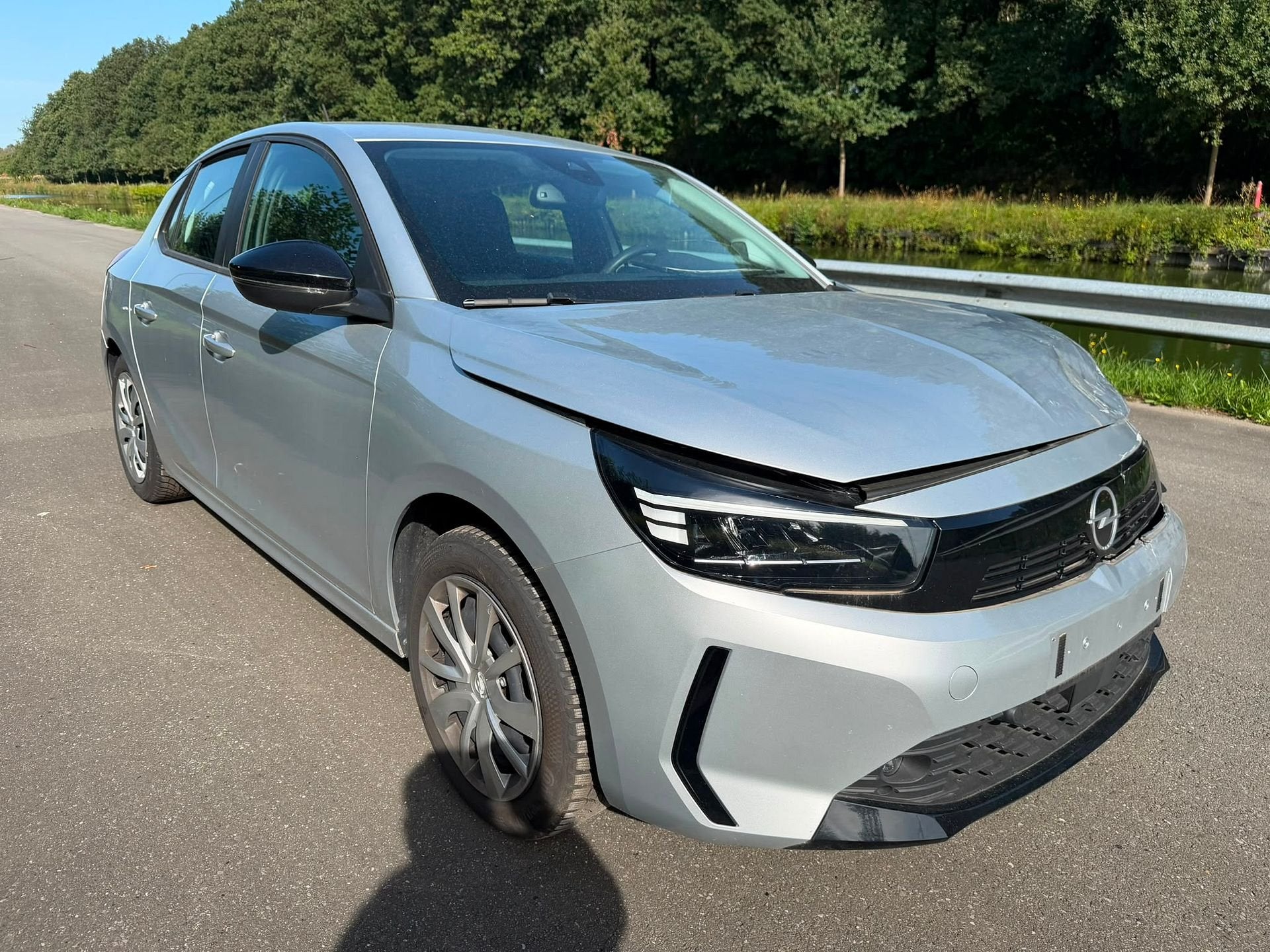 Opel Corsa  F 2024 55KW 1199CC benzine km 11.449, 1199 cc, -, -, Zilver of Grijs