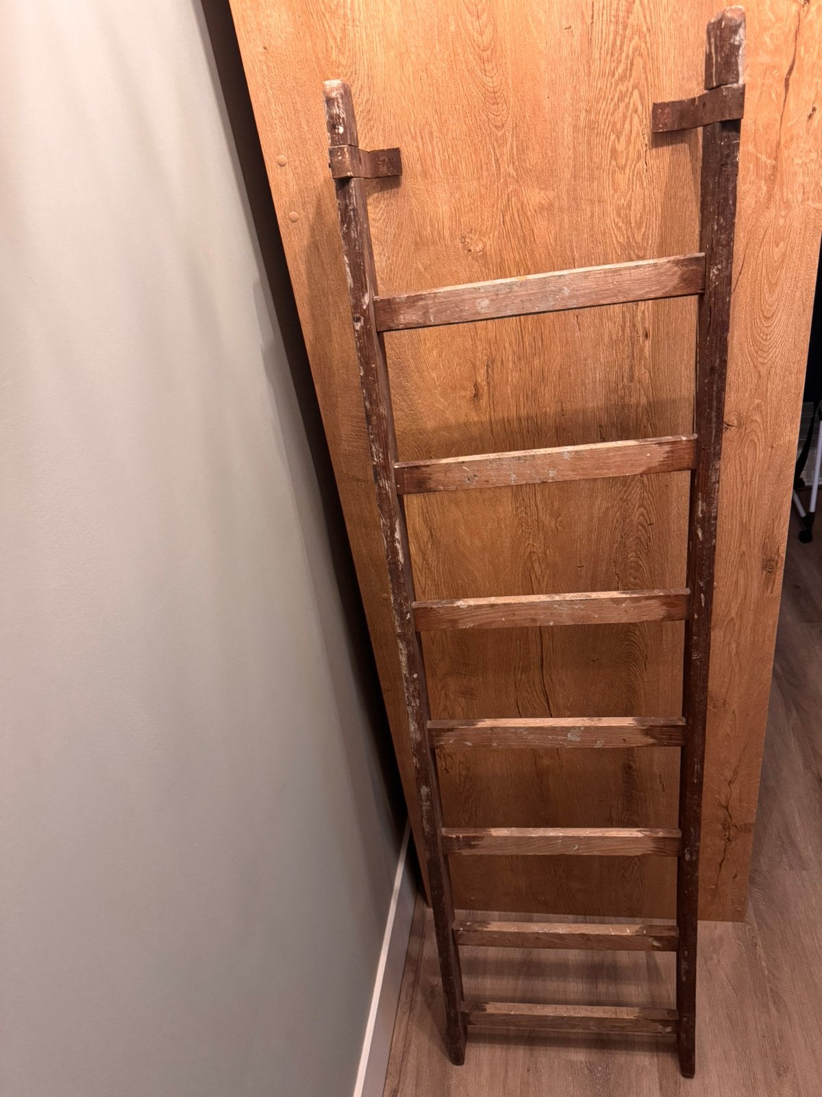 Decoratie ladder, Huis en Inrichting, Woonaccessoires | Overige, Ophalen, Zo goed als nieuw