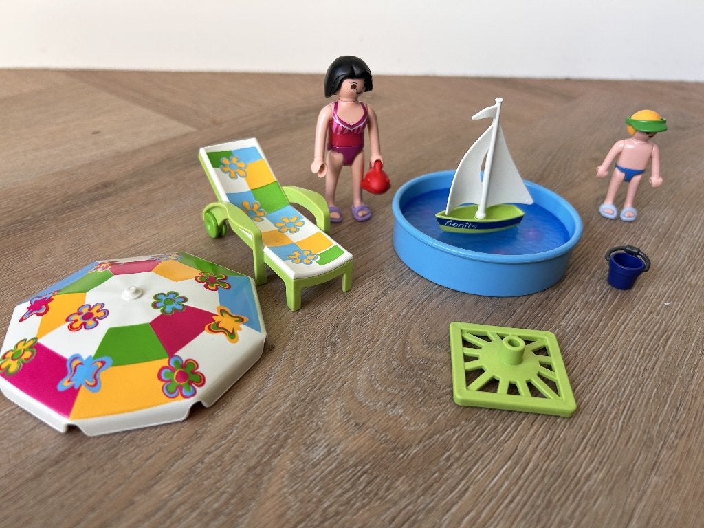 Playmobil strand- en vakantieset, Ophalen, Zo goed als nieuw