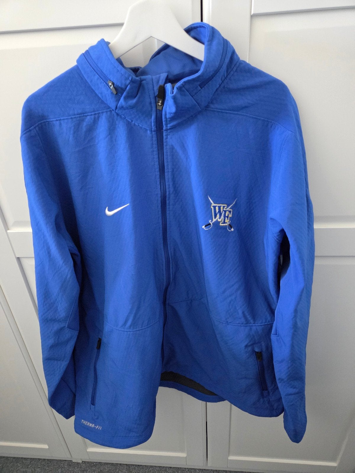 Nike Therma-Fit Jas - Blauw - Maat 3XL, Blauw, Nike, Overige maten, Ophalen of Verzenden