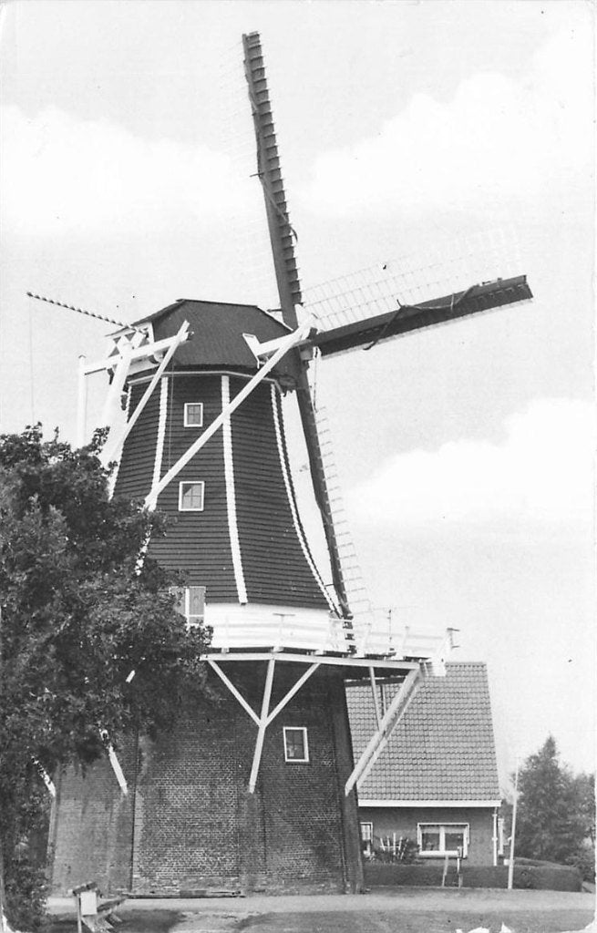 378-350-021 Garnwerd Molen De Meeuw, Verzenden, Voor 1920, Groningen