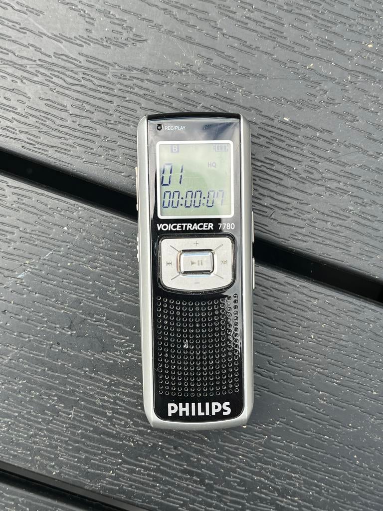Philips Voice Tracer 7780 Digitale Dictafoon, Ophalen of Verzenden, Zo goed als nieuw
