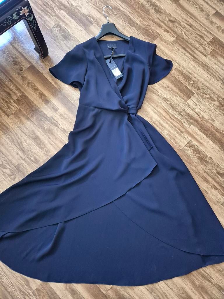 Phase Eight Julissa Wrap Jurk Navy - Nieuw met kaartjes, Maat 38/40 (M), Blauw, Nieuw, Ophalen of Verzenden