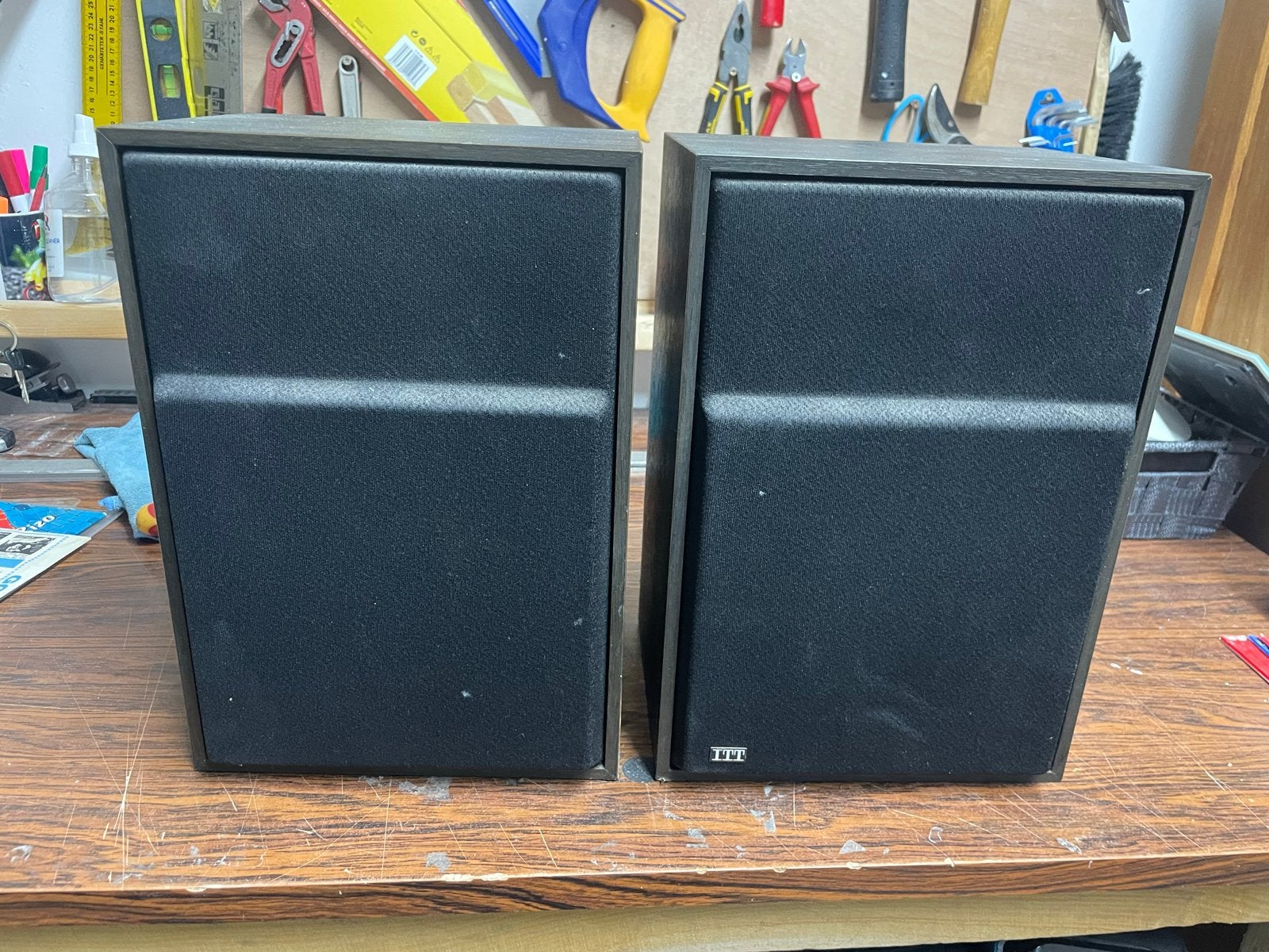 ITT HiFi 8091 Boekenplank Luidsprekers - Vintage Geluid, Overige merken, Gebruikt, Ophalen of Verzenden, Minder dan 60 watt