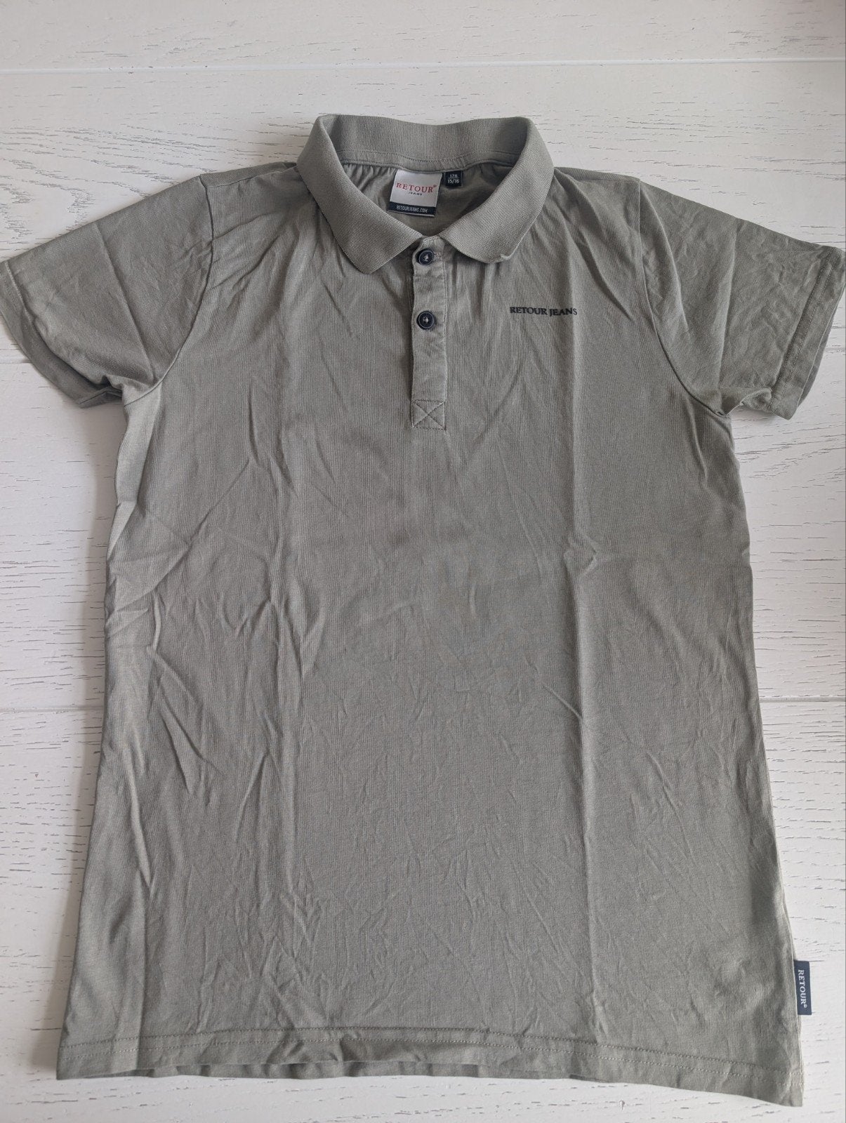 Retour Jeans polo maat 176 - Zo goed als nieuw, Ophalen of Verzenden, Zo goed als nieuw