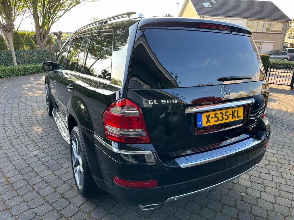 Mercedes-Benz GL-klasse 500, Youngtimer, VOL! 7 Pers, Uniek!, Auto's, Mercedes-Benz, Automaat, 5461 cc, 7 stoelen, Zwart