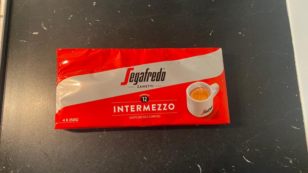 Segafredo intermezzo 12 4x250g, Ophalen of Verzenden