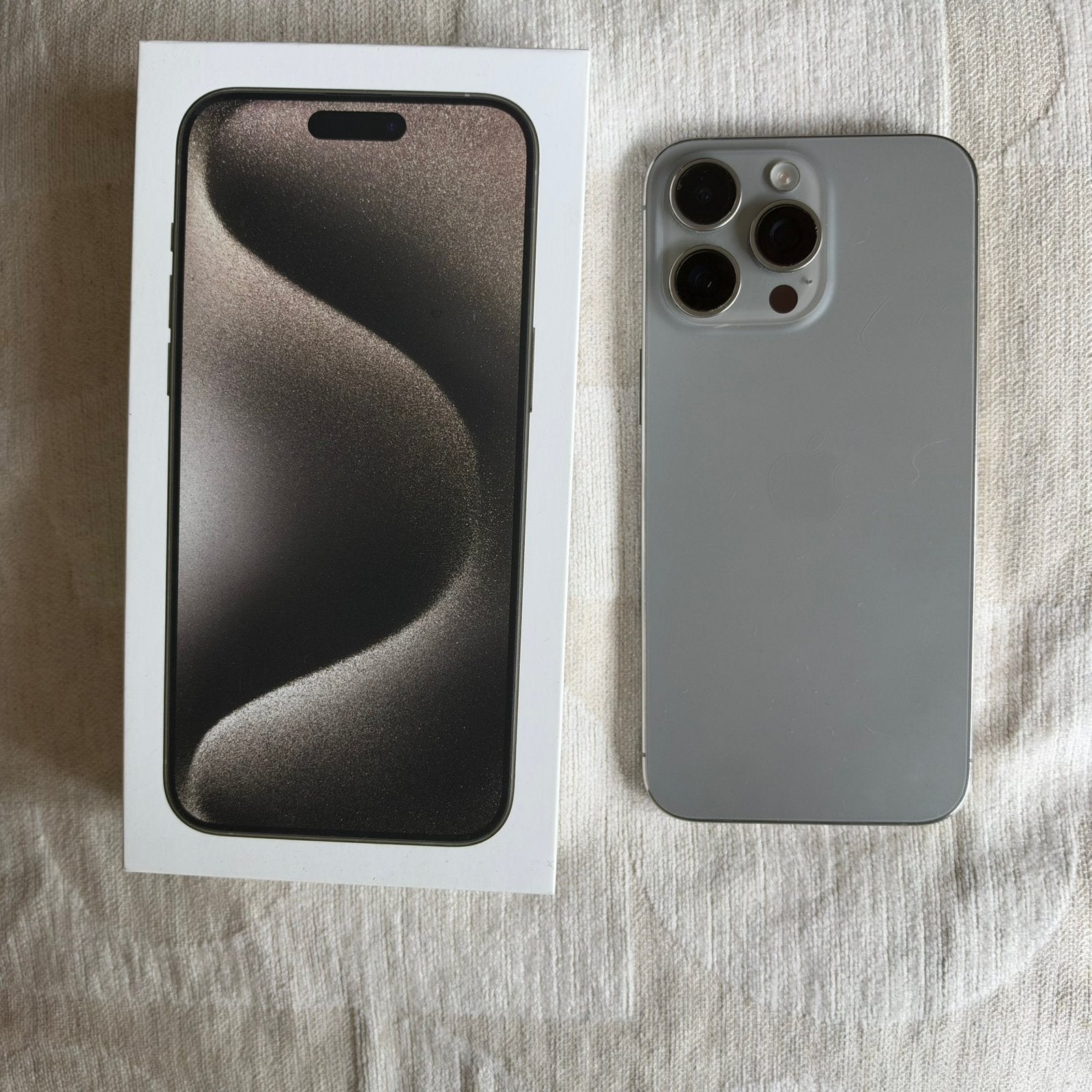 IPhone 15pro Max 256GB Titanium, 83 %, Gebruikt, IPhone 15 Pro Max, Zonder simlock