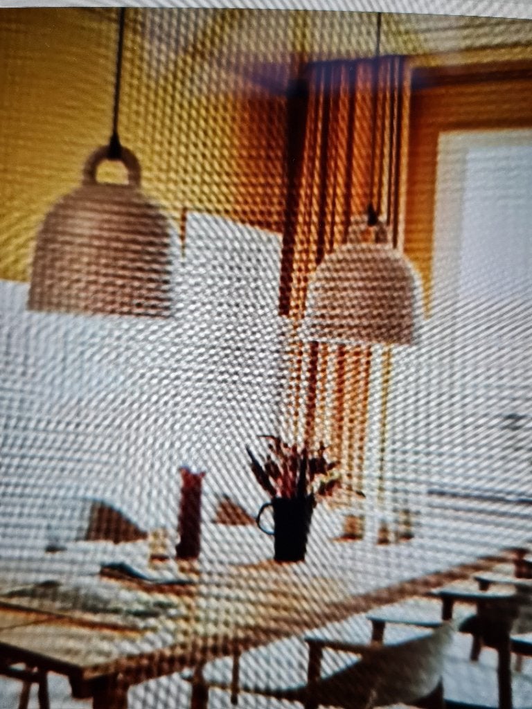 Normann Copenhagen Bell lamplarge 55 cm sand, Ophalen, Nieuw, E27 (groot), Metaal