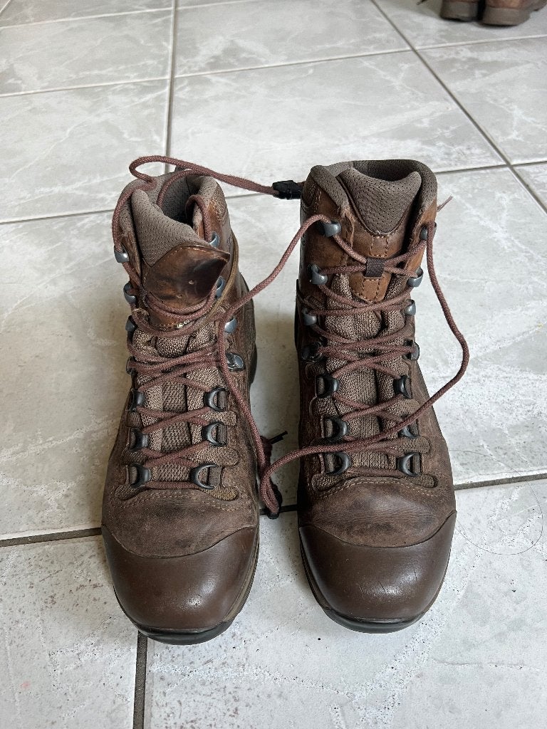 Gedragen paar HAIX Scout wandelschoenen maat 7. 40,5, Verzenden, Gebruikt, Schoenen