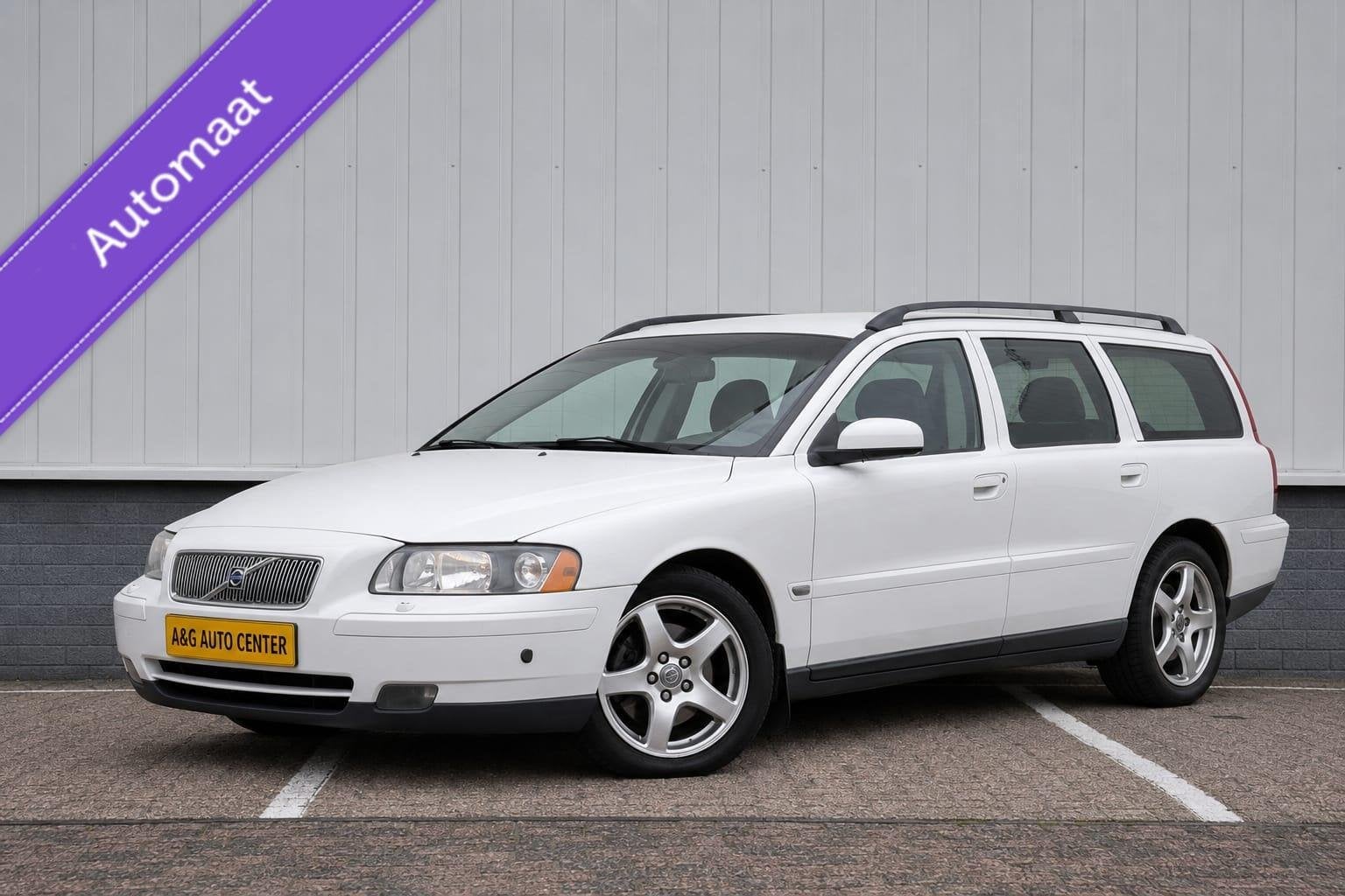 Volvo V70 2.5T Summum/1e Eig/Cruise/209PK/Leer/Trekhaak/16'', 1525 kg, Gebruikt, 209 pk, Onderhoudsboekje