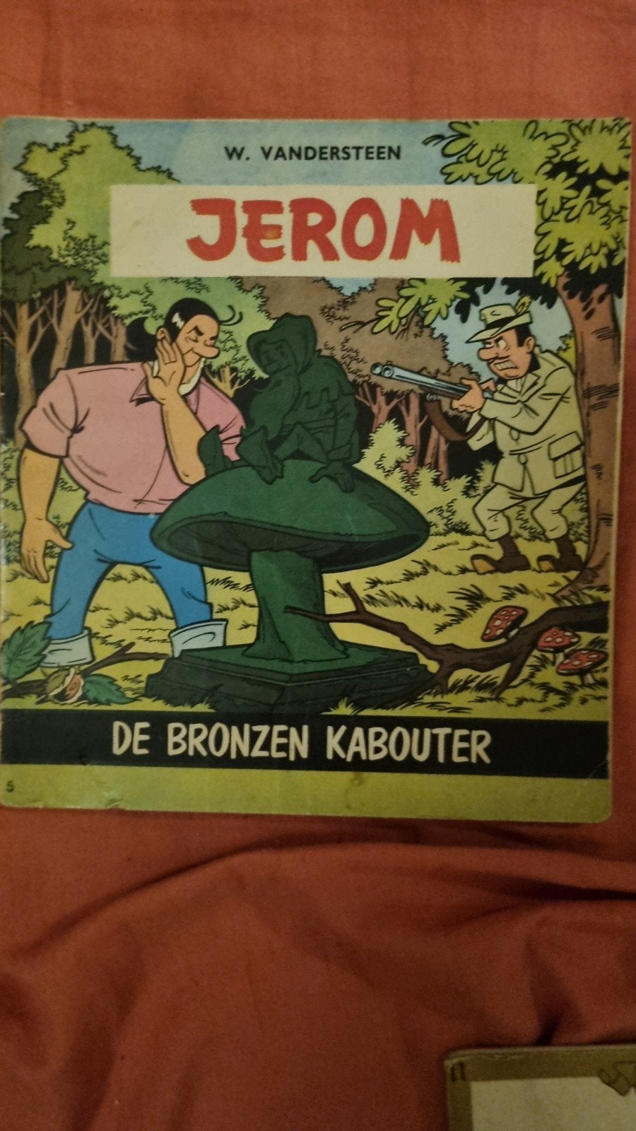1e druk Jerom - De Bronzen Kabouter (Willy Vandersteen), Eén stripboek, Ophalen of Verzenden, Gelezen, Willy Vandersteen