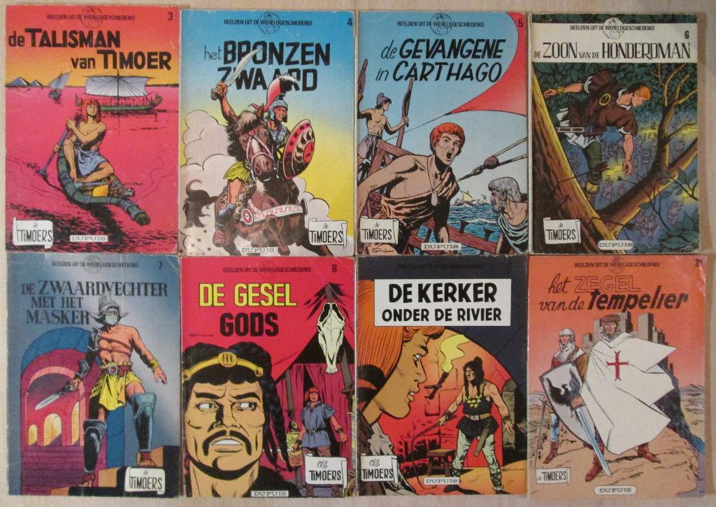 De Timoers, diverse delen (SC), Boeken, Stripboeken, Gelezen, Meerdere stripboeken, Ophalen of Verzenden