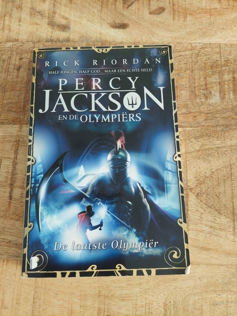 Percy Jackson deel 3 en 5, Helden van Olympus deel 1, Ophalen of Verzenden, Gelezen, Rick Riordan