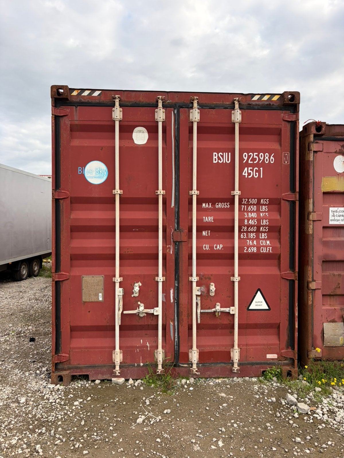 3x 40ft Containers Te Koop High Cube | Waterdicht, Ophalen of Verzenden