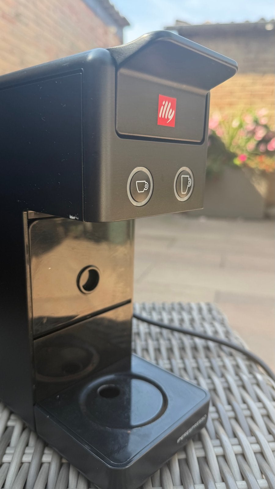 Illy Iperespresso koffiezetapparaat - Zwart, Witgoed en Apparatuur, Koffiezetapparaten, Ophalen, Gebruikt, Espresso apparaat, 1 kopje