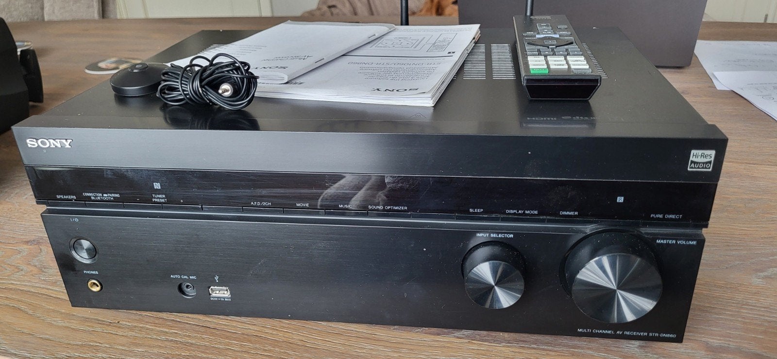 Sony STR-DN860 Multi Channel AV Receiver - Nieuwstaat, Ophalen, Zo goed als nieuw, Sony, 120 watt of meer