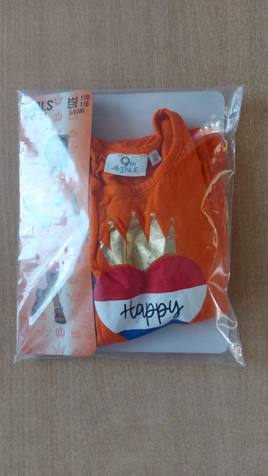 oranje meisjes jurk, Ophalen, Zo goed als nieuw, Meisje, Jurk of Rok