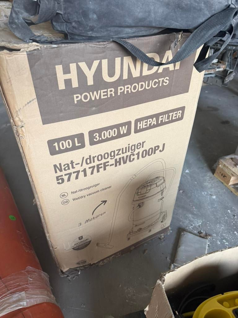 Nat en droogstofzuiger 3000 w, Ophalen of Verzenden, Nieuw, Overige typen