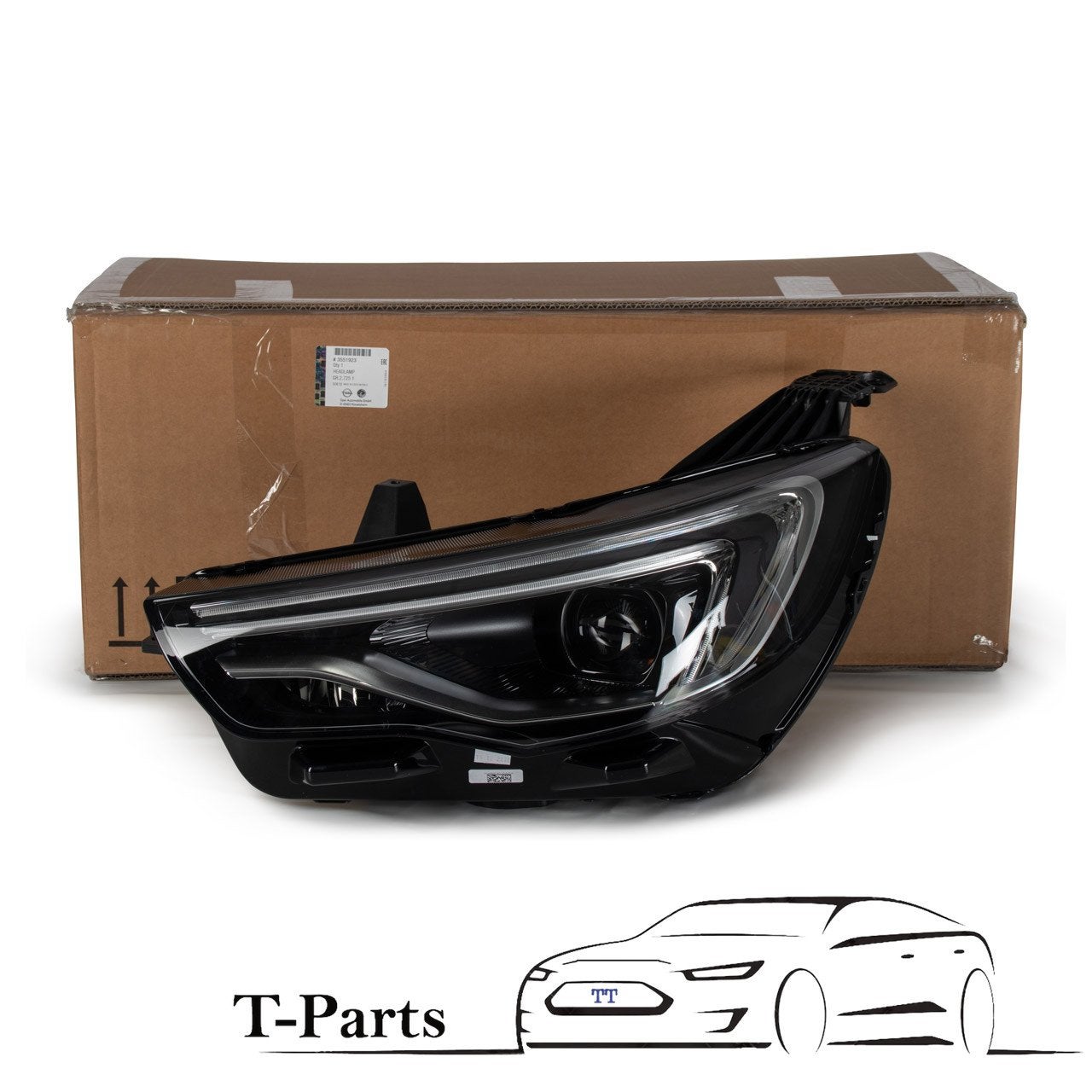 Opel grandland X koplamp links NIEUW LED YP00126280