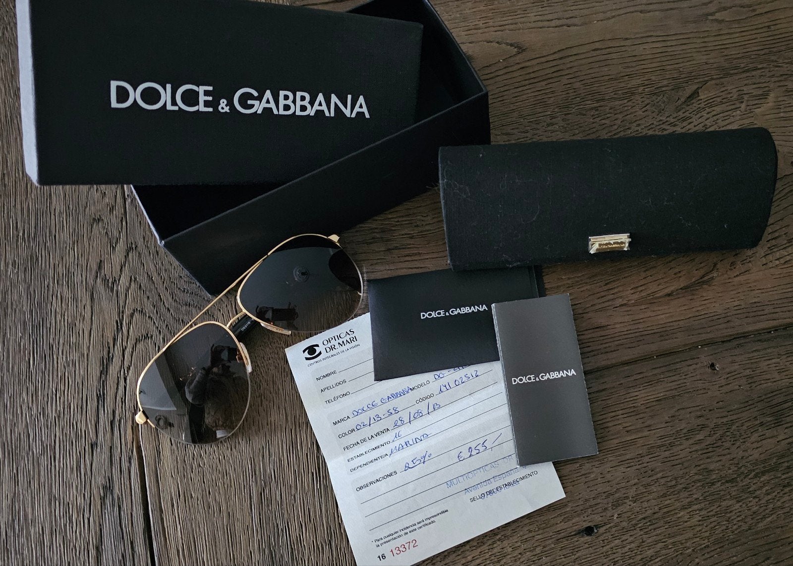 Dolce & Gabbana Zonnebril - Nieuw, Zonnebril, Bruin, Ophalen of Verzenden, Zo goed als nieuw