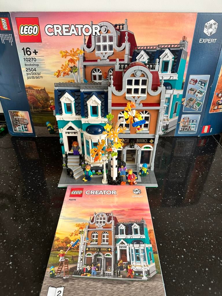 Lego modulair buildings, 10270 Bookshop, Kinderen en Baby's, Speelgoed | Duplo en Lego, Ophalen of Verzenden, Gebruikt
