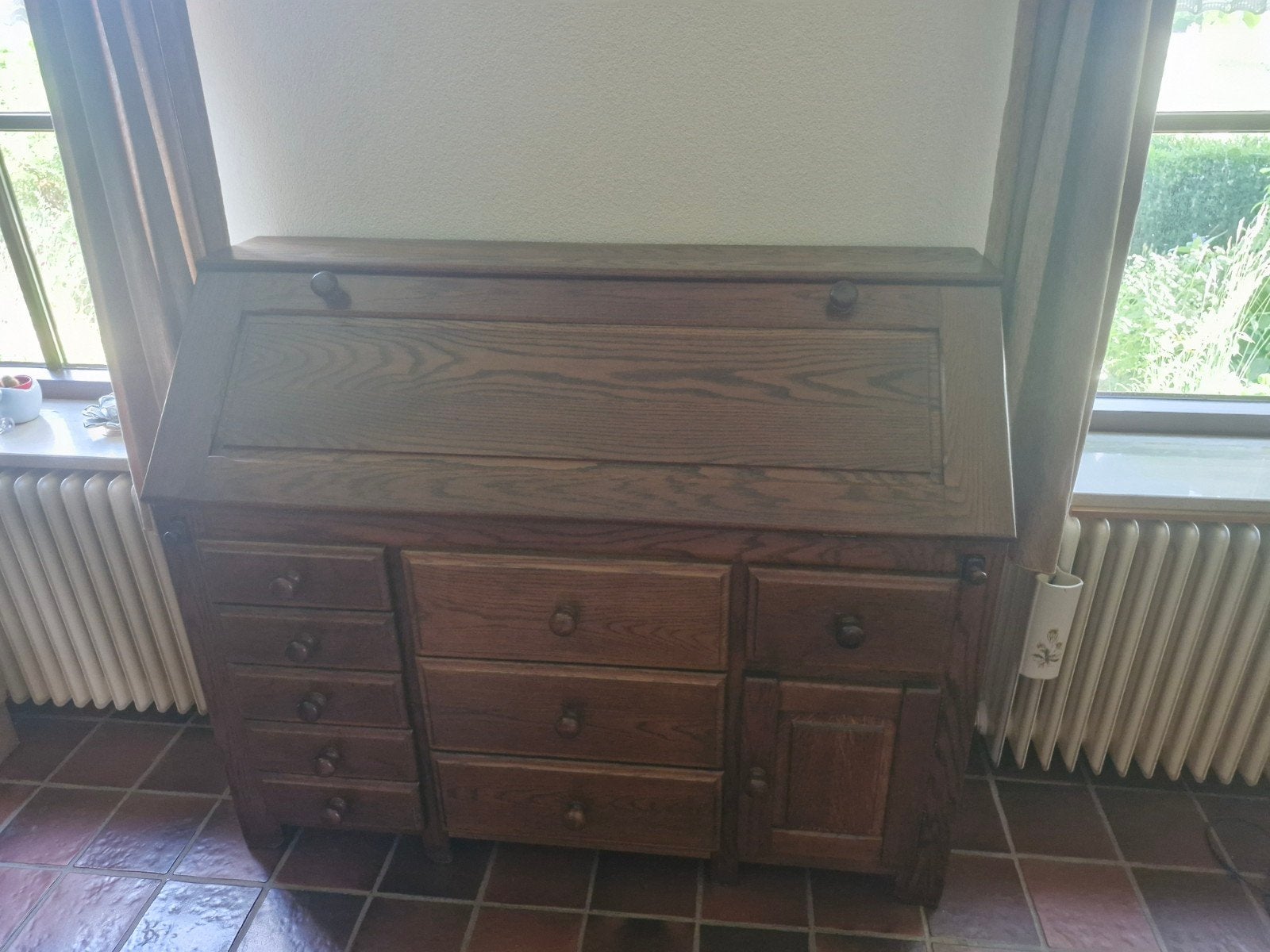 Dressoir / Secretaire 135x50x111 cm, Ophalen, Gebruikt, 100 tot 150 cm, 25 tot 50 cm