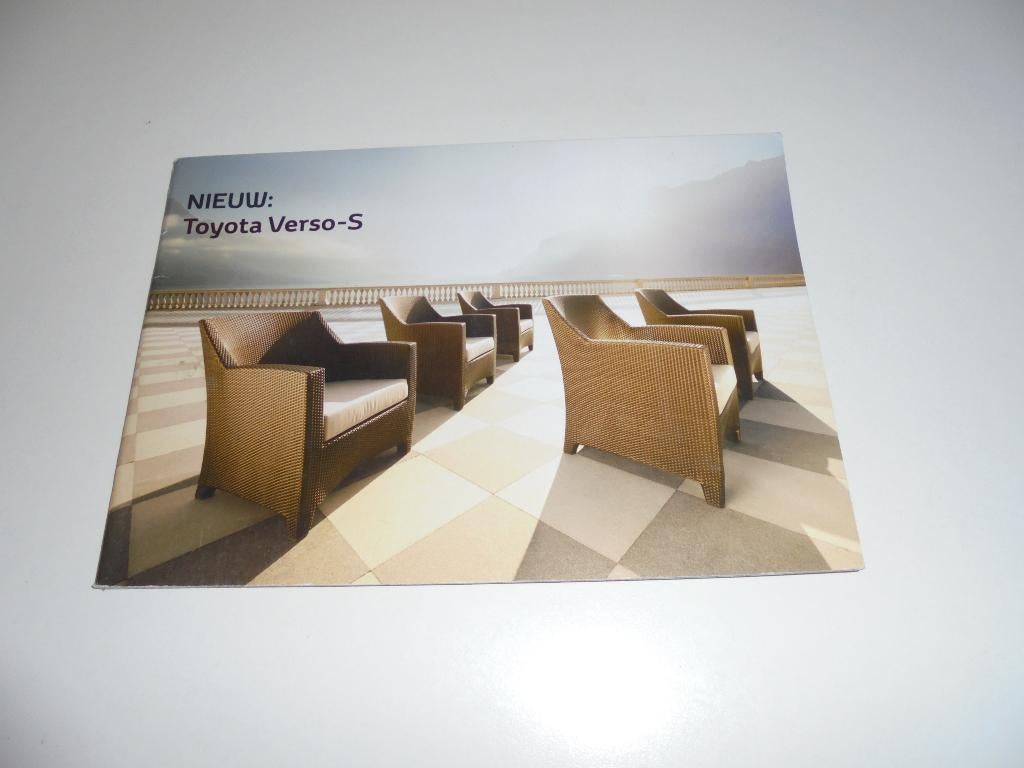 brochure Toyota Verso-S  2011, Ophalen of Verzenden, Nieuw, Toyota