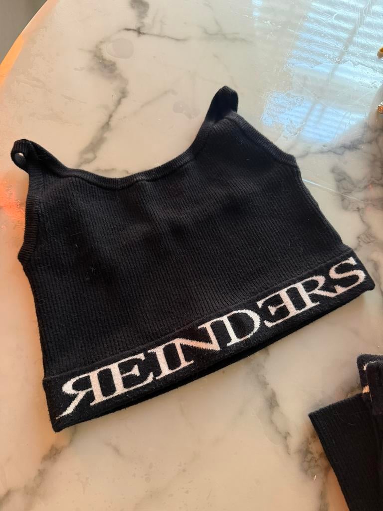 Reinders set top & legging zwart, Zwart, Ophalen of Verzenden, Gedragen, Maat 36 (S)