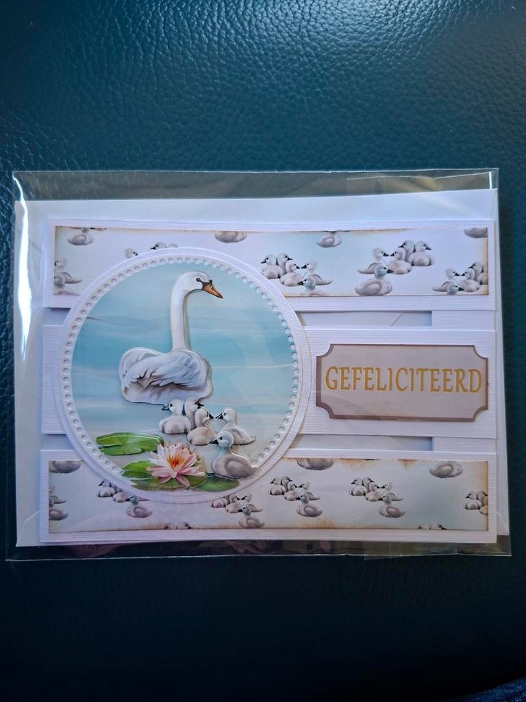 Kaart gefeliciteerd, Hobby en Vrije tijd, Kaarten | Zelf maken, Ophalen of Verzenden, Overige thema's, Pons of Mal
