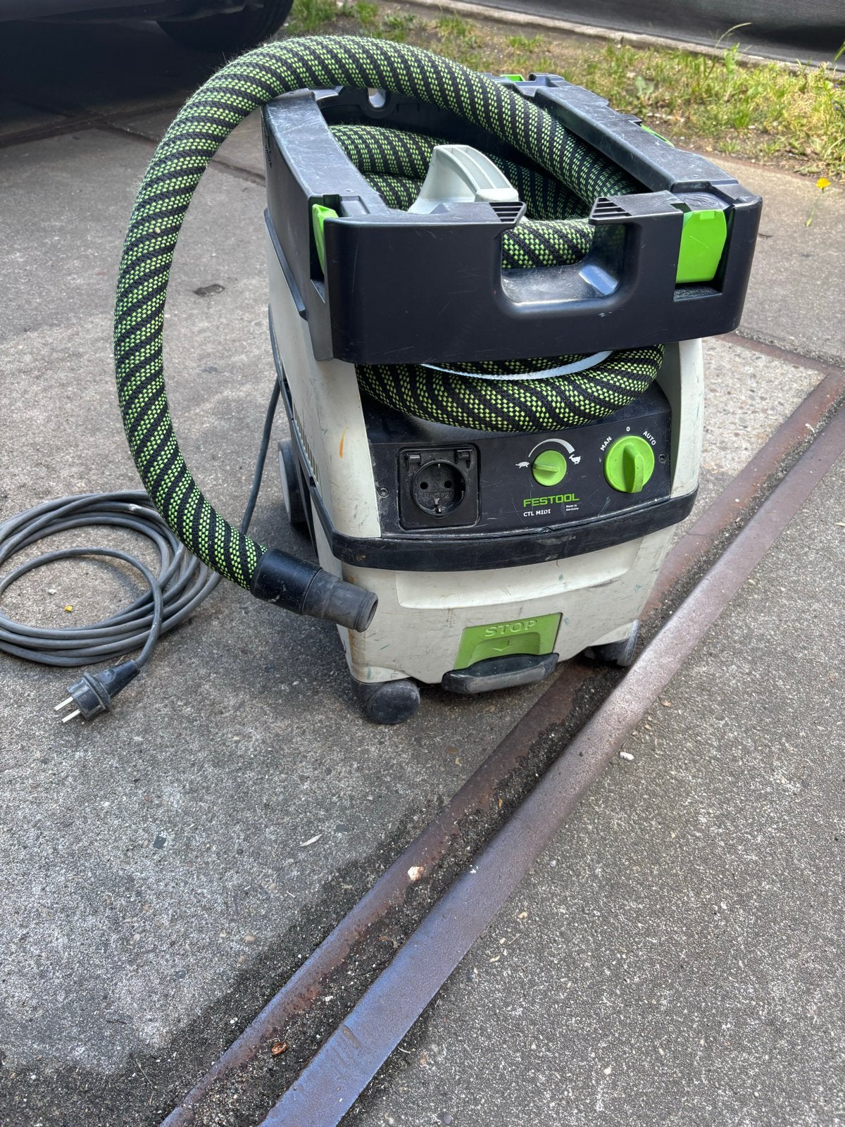 Festool CTL Midi stofzuiger met nieuwe type slang, Witgoed en Apparatuur, Stofzuigers, Stofzak, Gebruikt, Ophalen of Verzenden