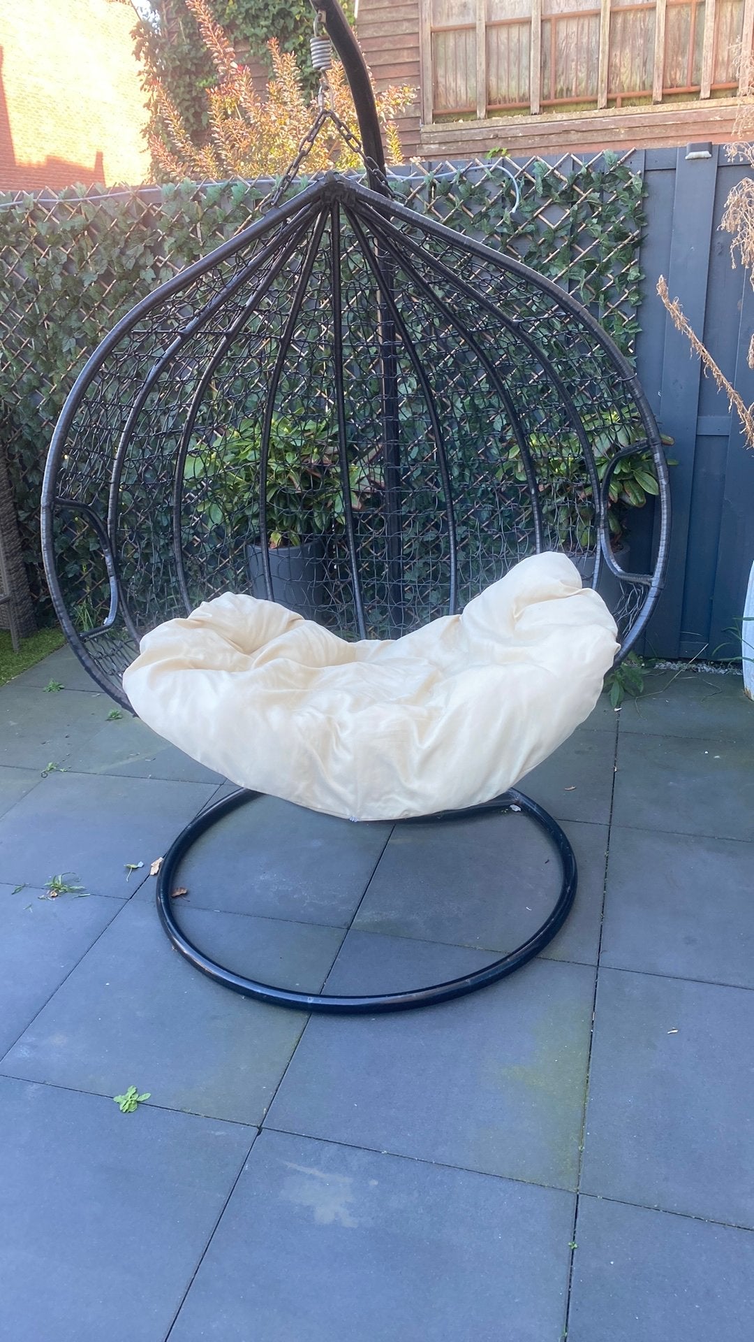 Hang ei 2 persoons, Tuin en Terras, Ophalen, Zo goed als nieuw