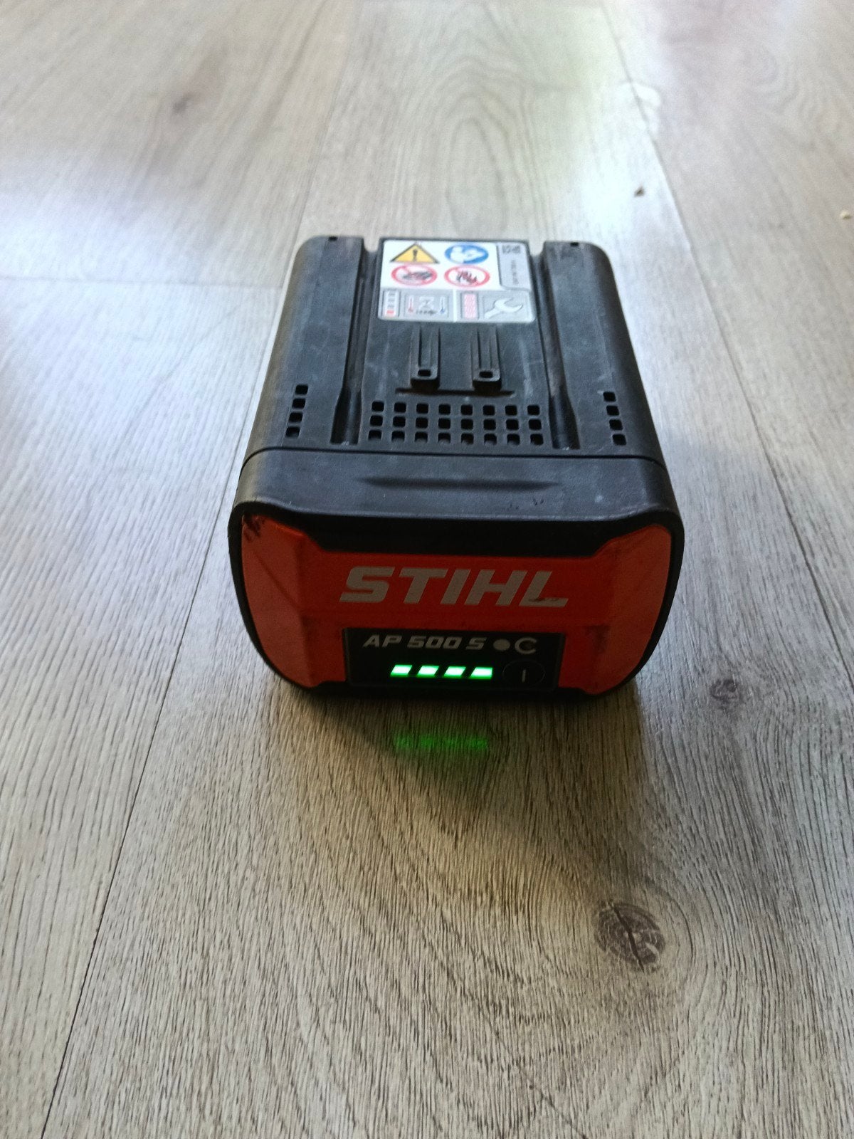 Stihl AP 500 S Accu Z.G.A.N, Ophalen of Verzenden, Zo goed als nieuw