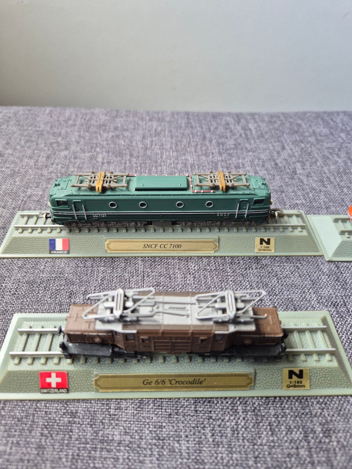 Diverse modeltreinen - N-spoor collectie, Overige merken, Gebruikt, Locomotief, Gelijkstroom of Wisselstroom