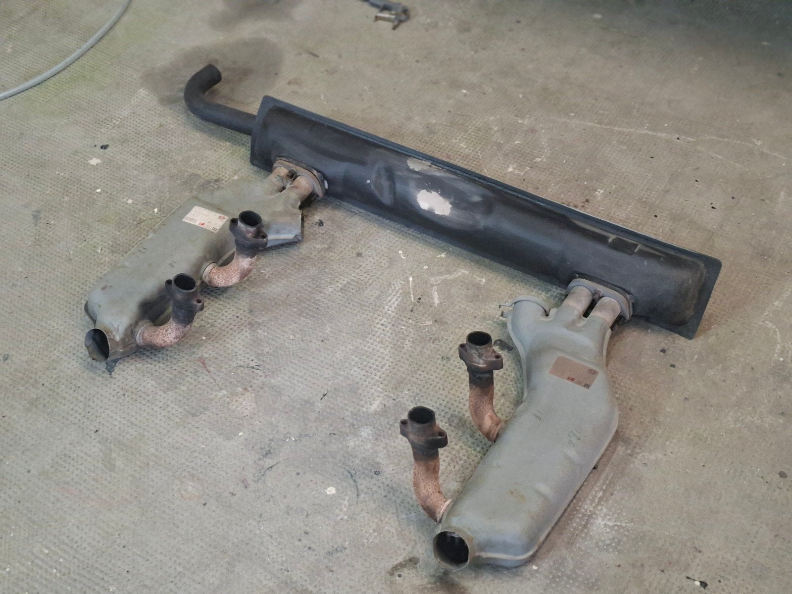 VW T3 uitlaat, Ophalen, Gebruikt