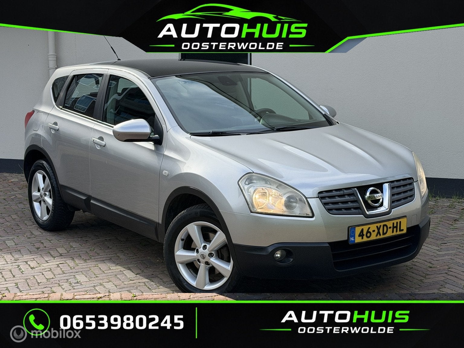 Nissan Qashqai 2.0 Tekna 4WD | vol in de opties en nw apk !, Gebruikt, 4 cilinders, Handgeschakeld, Vierwielaandrijving