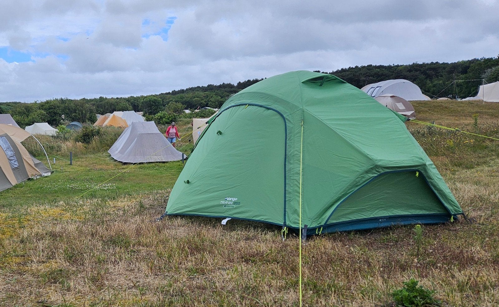 Vango Tryfan 200 tent (1 keer gebruikt!), Caravans en Kamperen, Ophalen of Verzenden, Zo goed als nieuw, Tot en met 2