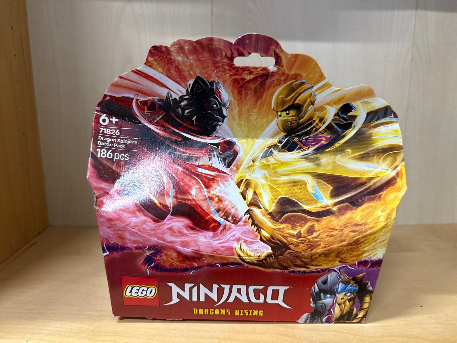 LEGO Ninjago 71826 Dragon Spinjitzu Battle Pack Nieuw, Lego, Nieuw, Ophalen of Verzenden, Ongeopend/sealed
