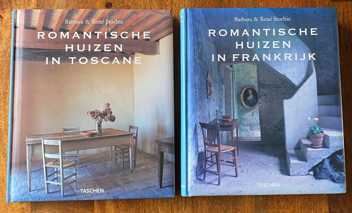 Romantische Huizen in Toscane & Frankrijk - Barbara & René S, Boeken, Ophalen of Verzenden, Zo goed als nieuw, Interieur en Design